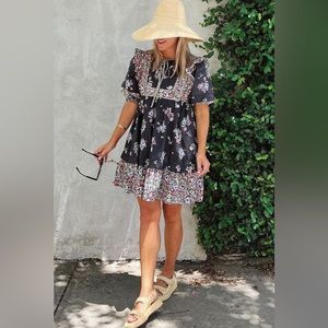 HUNTER BELL Britton dress Large